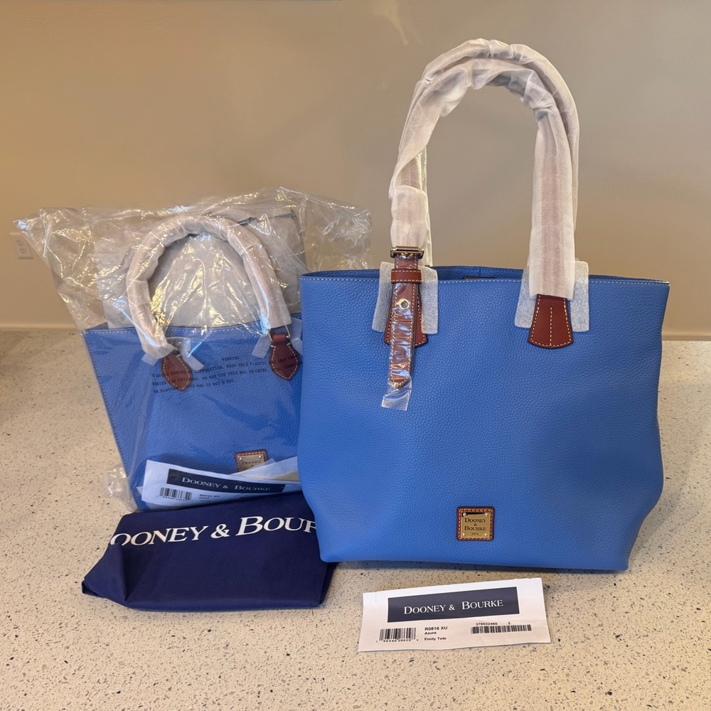 Brand new Dooney & Bourke purse & tote set